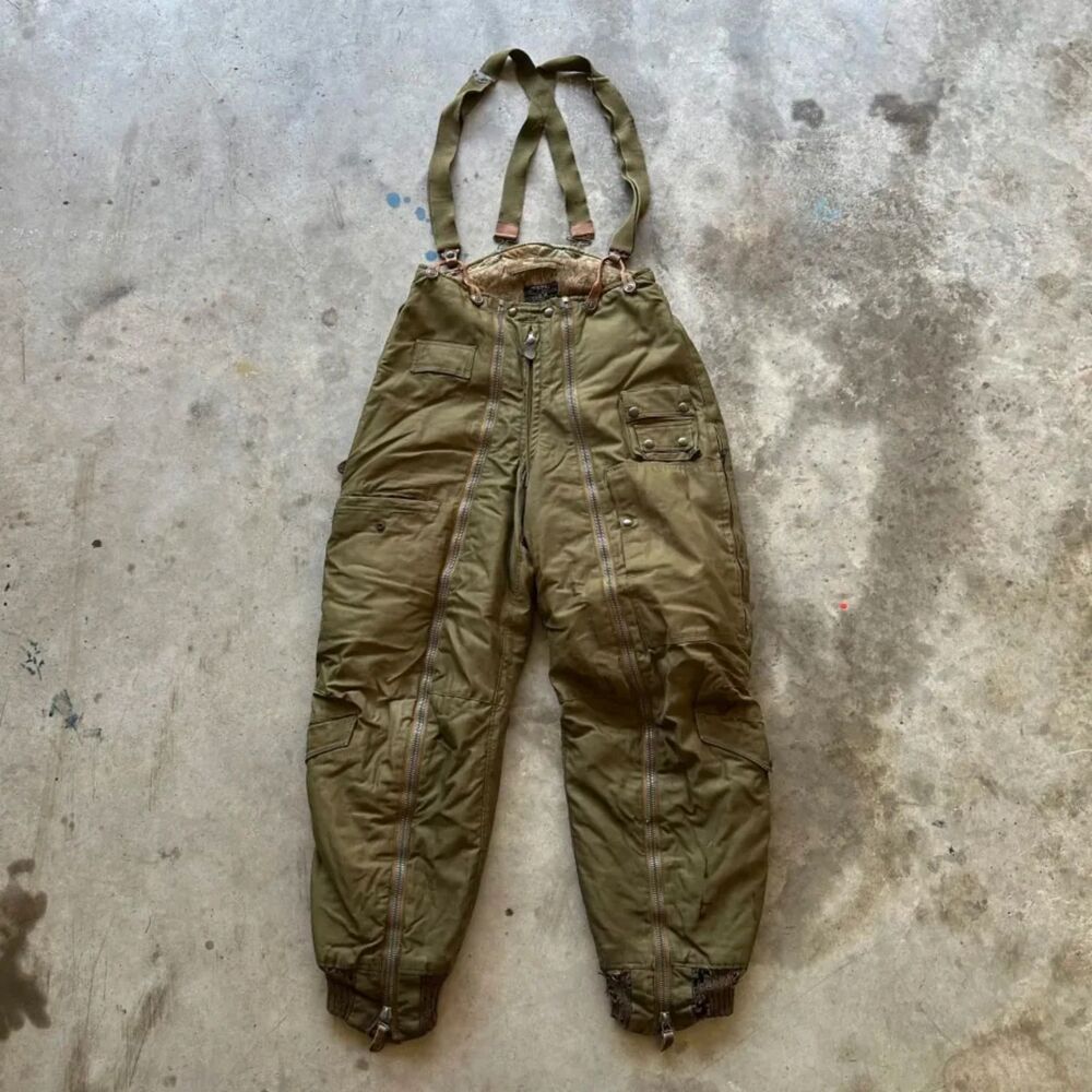 Vintage 50s Military USAF Type A-11A Lined Flight Pants Size 30